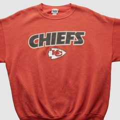 Kansas City Chiefs Lee Sport 2000s Pullover Sweatshirt - Red Vintage for sale