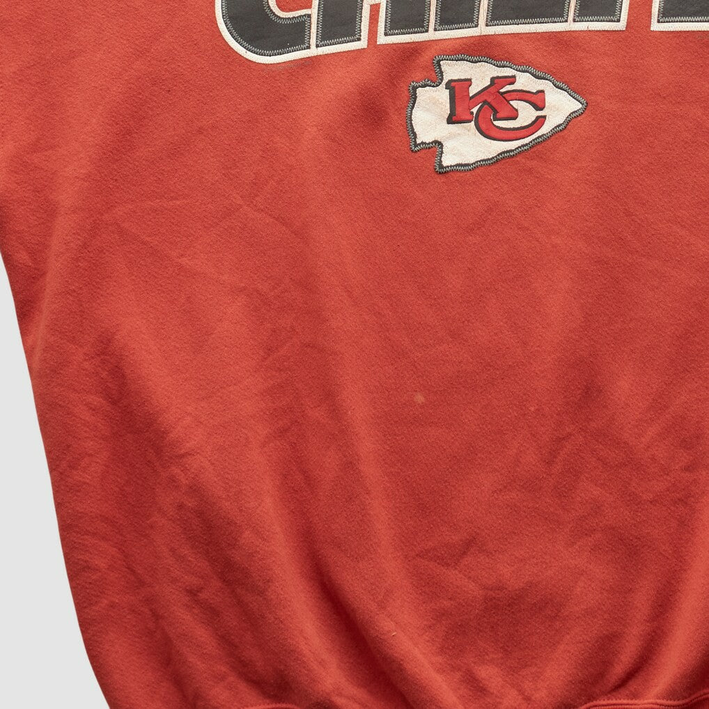 Kansas City Chiefs Lee Sport 2000s Pullover Sweatshirt - Red Vintage for sale