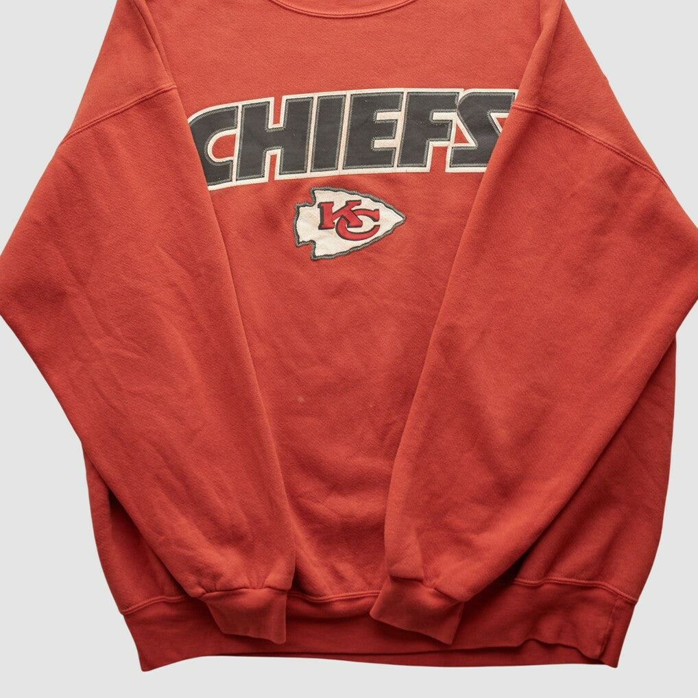 Kansas City Chiefs Lee Sport 2000s Pullover Sweatshirt - Red Vintage for sale