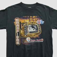 Pittsburgh Steelers Alstyle 2006 Long Sleeve T-shirt - Black Vintage discount