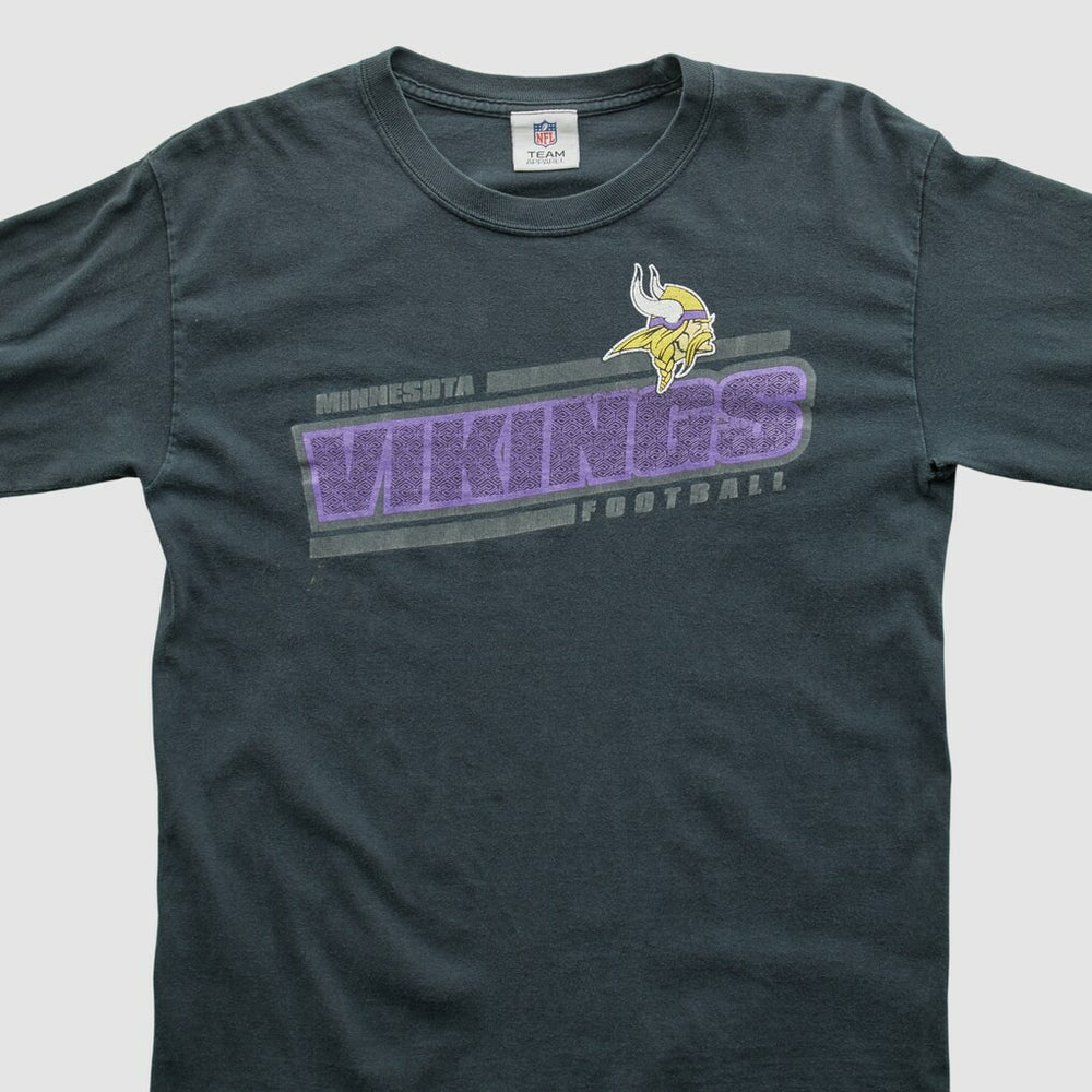 Minnesota Vikings NFL 2010s Long Sleeve T-shirt - Charcoal Vintage cheap