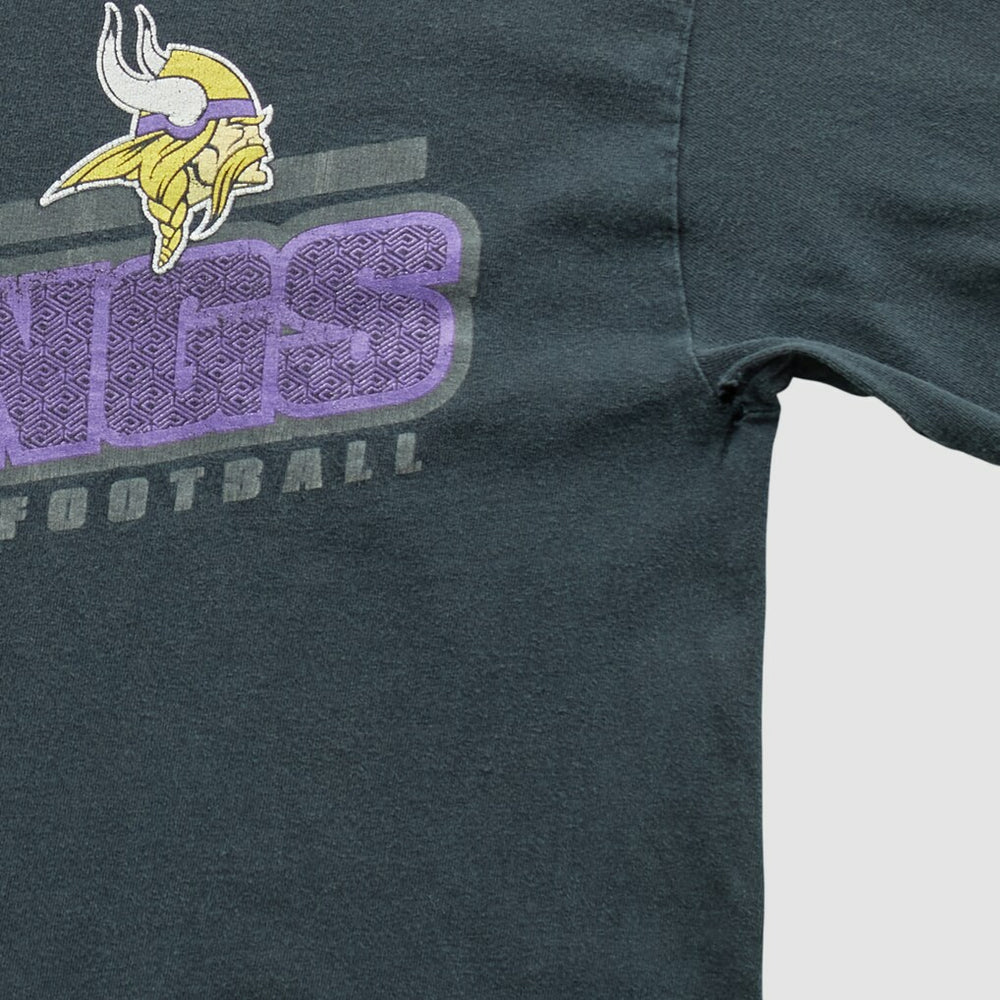 Minnesota Vikings NFL 2010s Long Sleeve T-shirt - Charcoal Vintage cheap