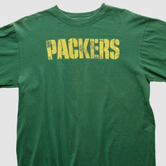 Green Bay Packers Reebok 2000s Long Sleeve T-shirt - Green Vintage for sale