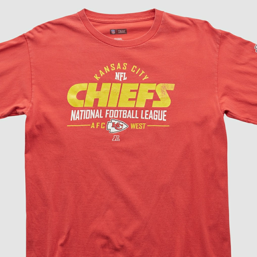 Kansas City Chiefs NFL 2010s Long Sleeve T-shirt - Red Vintage sale