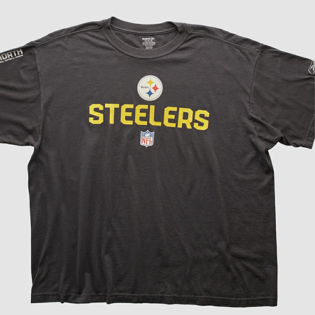 Pittsburgh Steelers Reebok 2000s T-shirt - Black Vintage outlet