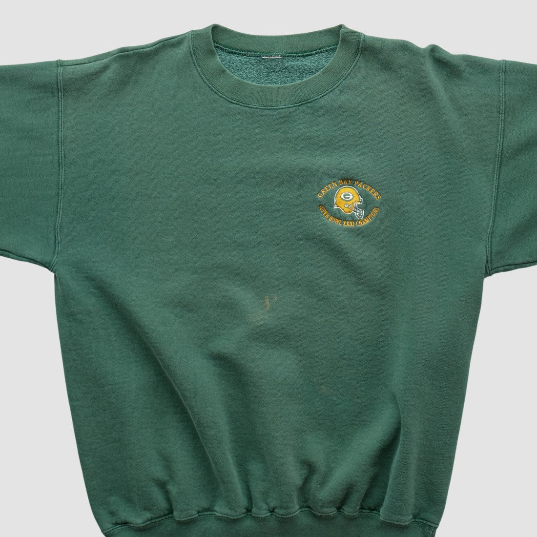 Green Bay Packers 1997 Sweatshirt - Green Vintage sale