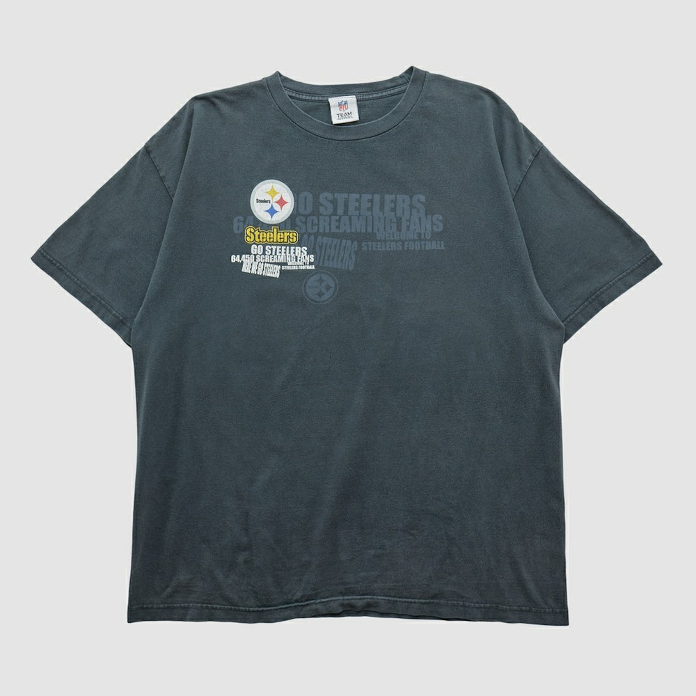 Pittsburgh Steelers NFL 2010s T-shirt - Charcoal Vintage for sale