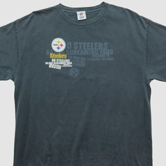 Pittsburgh Steelers NFL 2010s T-shirt - Charcoal Vintage for sale