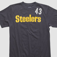 Pittsburgh Steelers Reebok 2000s T-shirt - Black Vintage on sale