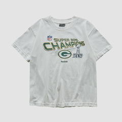 Green Bay Packers Reebok 2011 T-shirt - White Vintage discount