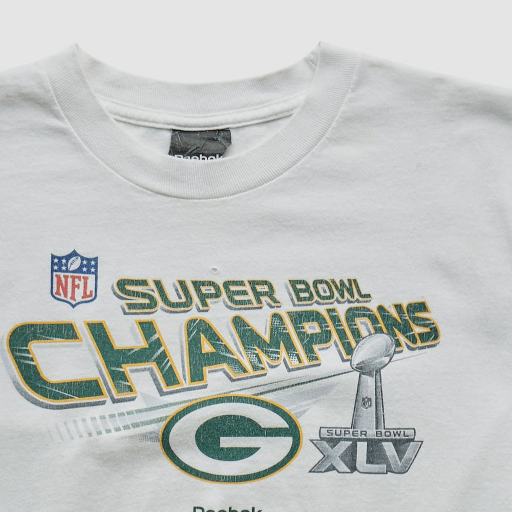 Green Bay Packers Reebok 2011 T-shirt - White Vintage discount