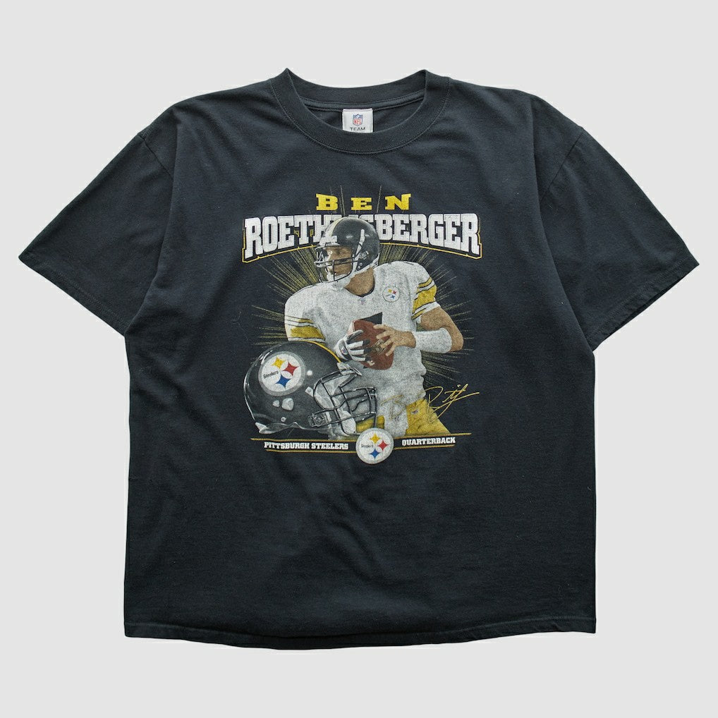 Pittsburgh Steelers NFL 2010s T-shirt - Black Vintage on sale