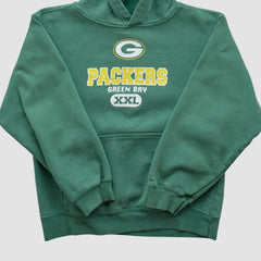 Green Bay Packers NFL 2000s Hooded Sweatshirt - Green Vintage outlet