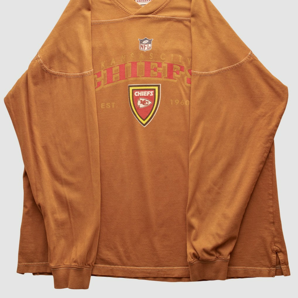 Kansas City Chiefs NFL 2000s Pullover Sweatshirt - Brown Vintage discount
