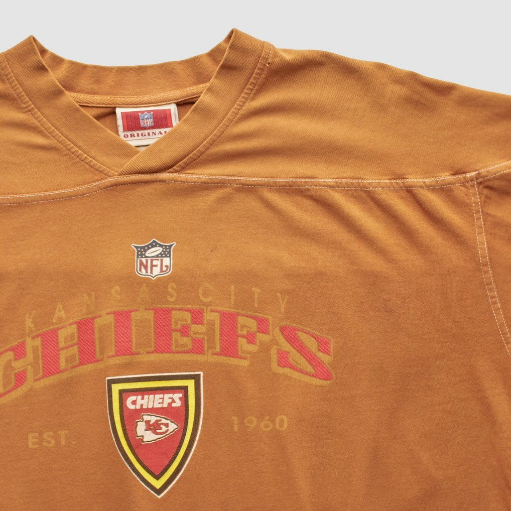 Kansas City Chiefs NFL 2000s Pullover Sweatshirt - Brown Vintage discount