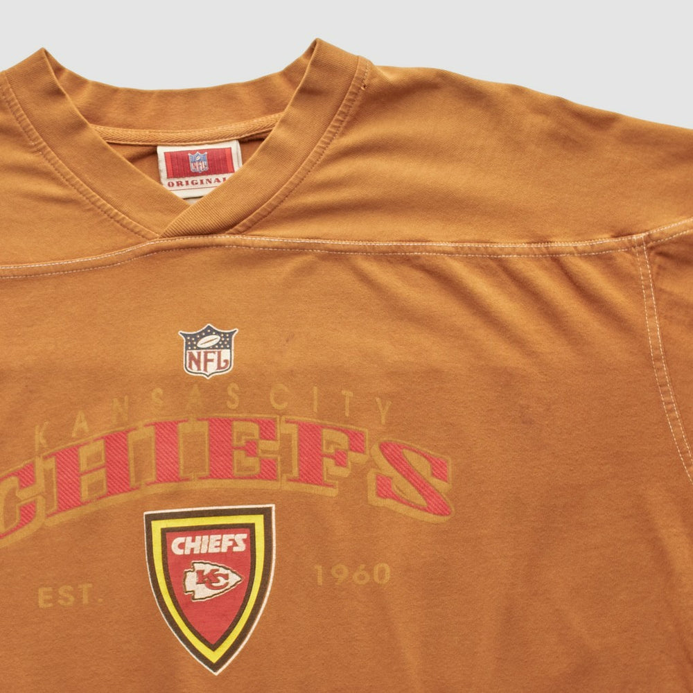 Kansas City Chiefs NFL 2000s Pullover Sweatshirt - Brown Vintage discount