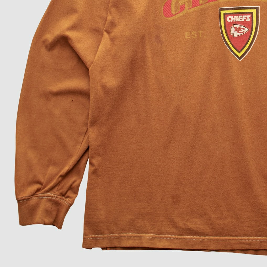Kansas City Chiefs NFL 2000s Pullover Sweatshirt - Brown Vintage discount