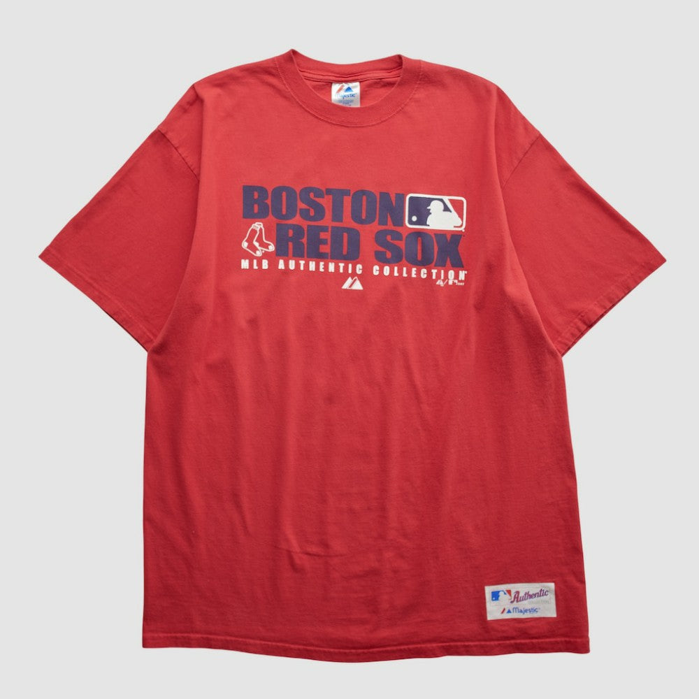 Boston Red Sox Majestic 2007 T-shirt - Red Vintage
