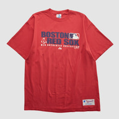 Boston Red Sox Majestic 2007 T-shirt - Red Vintage