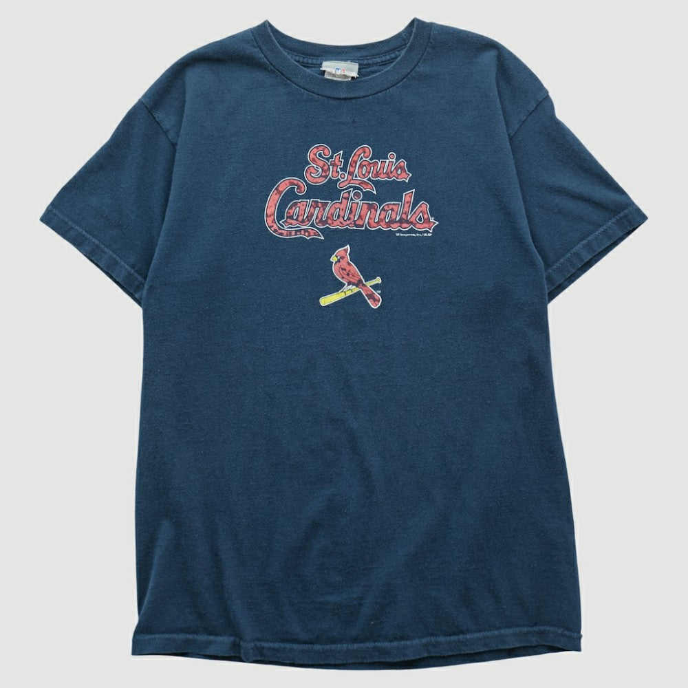 St. Louis Cardinals 2000s T-shirt - Navy Vintage