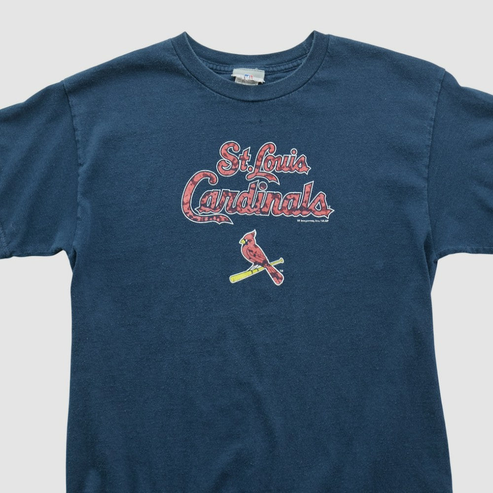 St. Louis Cardinals 2000s T-shirt - Navy Vintage