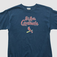 St. Louis Cardinals 2000s T-shirt - Navy Vintage