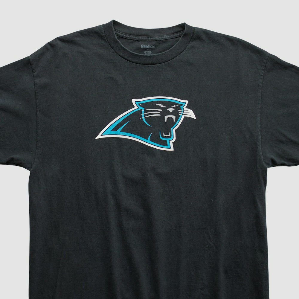 Carolina Panthers Reebok 2000s T-shirt - Black Vintage discount