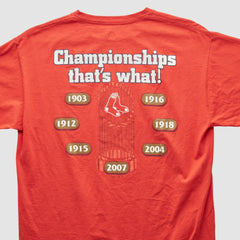 Boston Red Sox Majestic 2007 T-shirt - Red Vintage