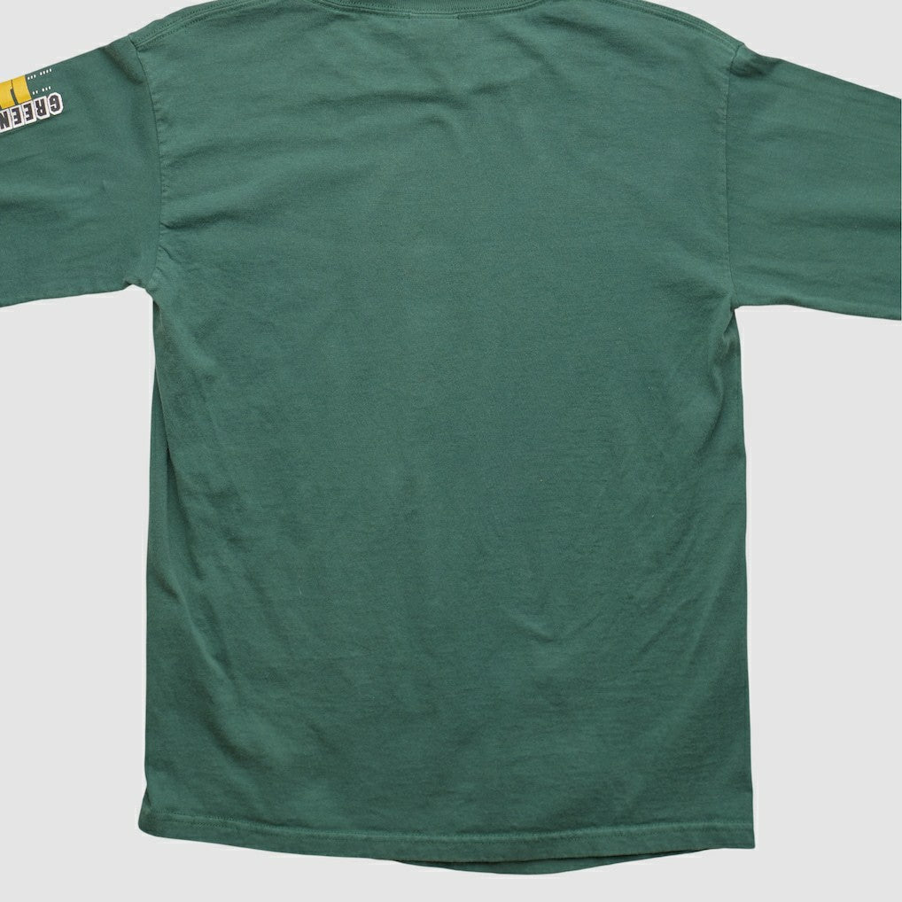Green Bay Packers NFL 2000s Long Sleeve T-shirt - Green Vintage online