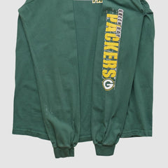 Green Bay Packers NFL 2000s Long Sleeve T-shirt - Green Vintage online