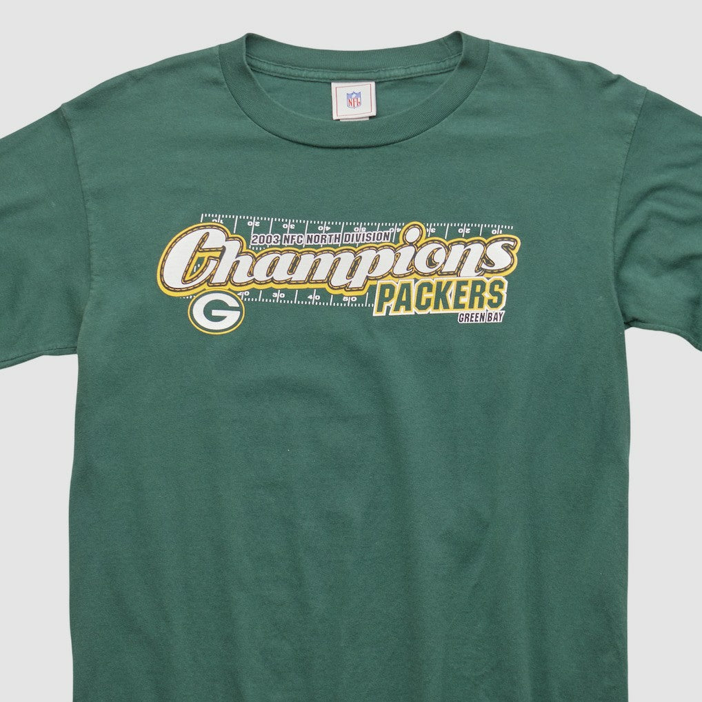 Green Bay Packers NFL 2000s Long Sleeve T-shirt - Green Vintage online