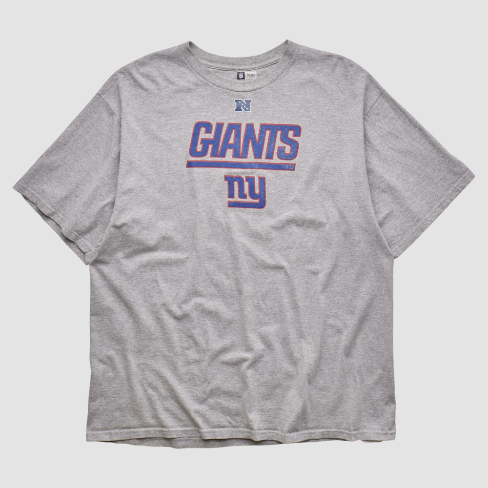 New York Giants NFL 2000s T-shirt - Heather Gray Vintage on sale