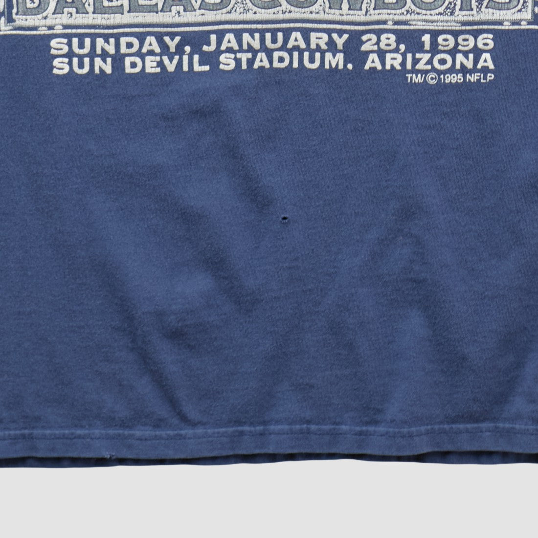 Dallas Cowboys Hanes 1996 T-shirt - Navy Vintage online