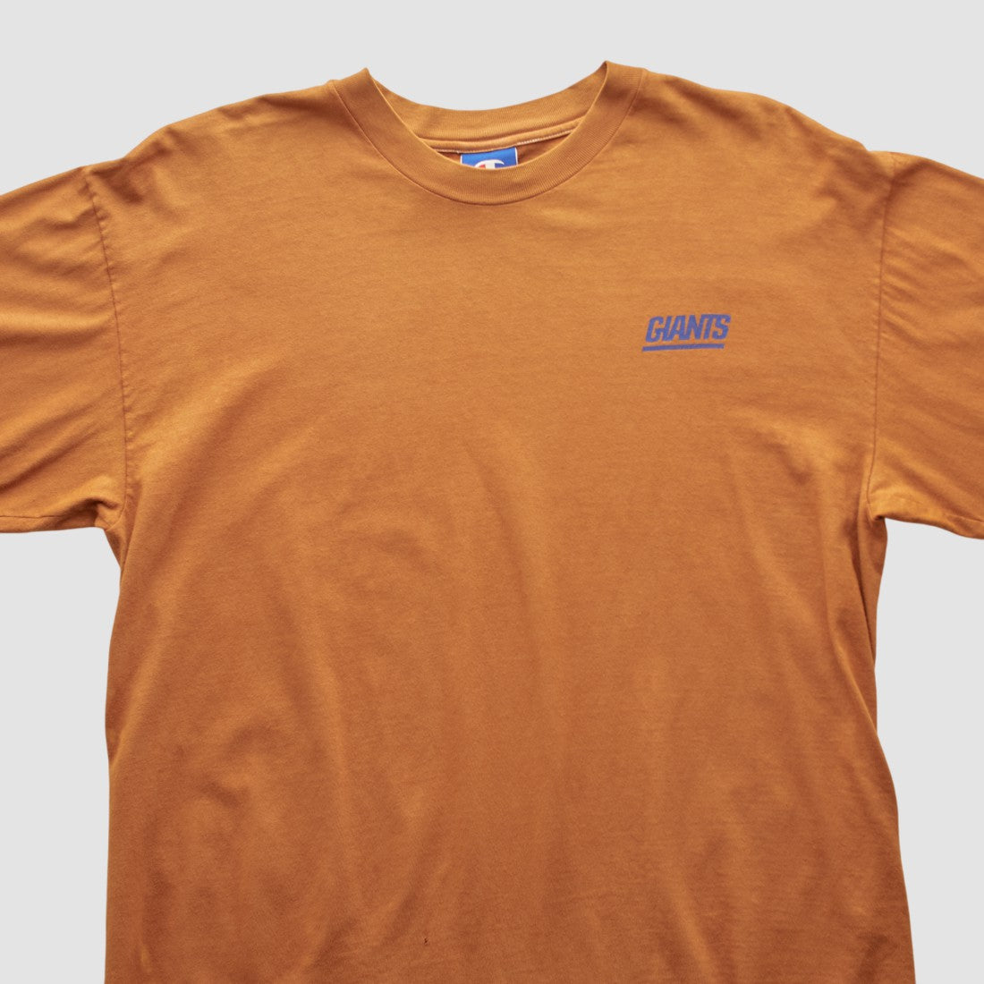 New York Giants Champion 2000s Long Sleeve T-shirt - Orange Vintage sale