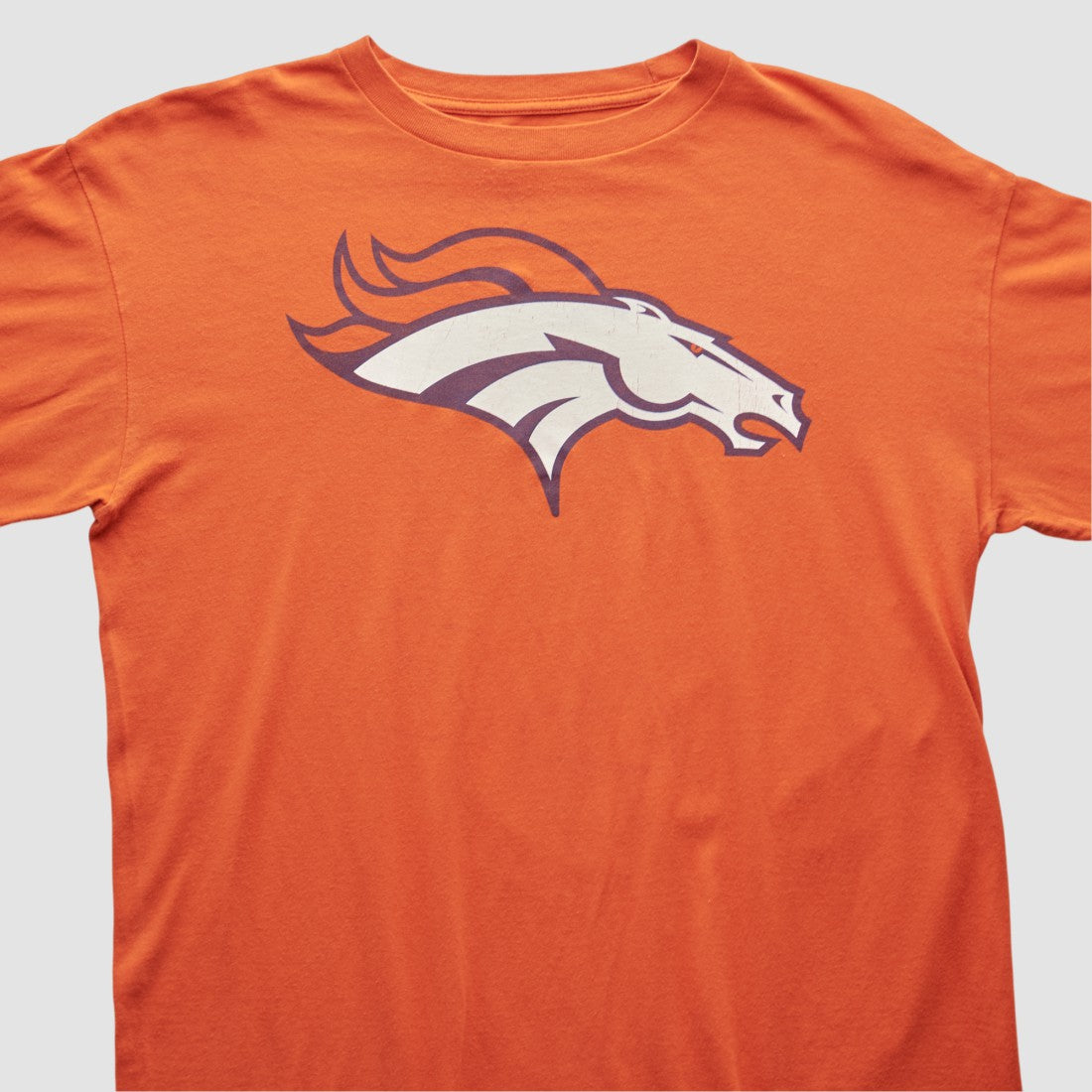 Denver Broncos NFL 2000s Long Sleeve T-shirt - Orange Vintage sale