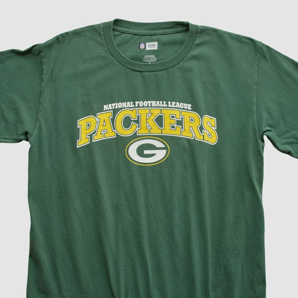 Green Bay Packers NFL 2010 Long Sleeve T-shirt - Green Vintage cheap