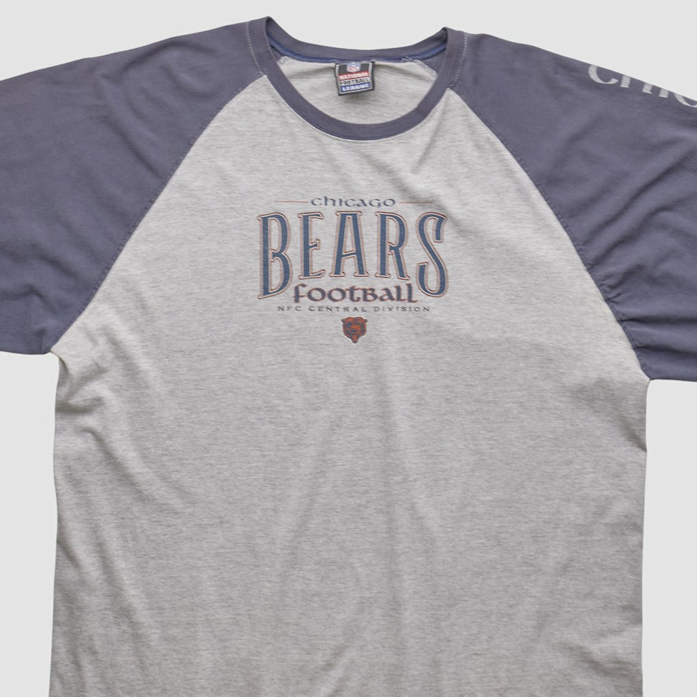 Chicago Bears NFL 2000s Long Sleeve T-shirt - Heather Gray Vintage for sale