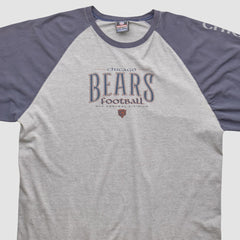 Chicago Bears NFL 2000s Long Sleeve T-shirt - Heather Gray Vintage for sale