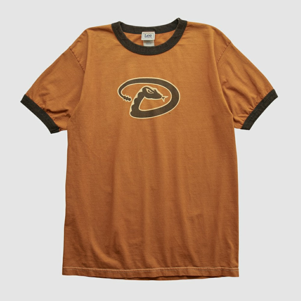Arizona Diamondbacks Lee Apparel 2000s T-shirt - Orange Vintage
