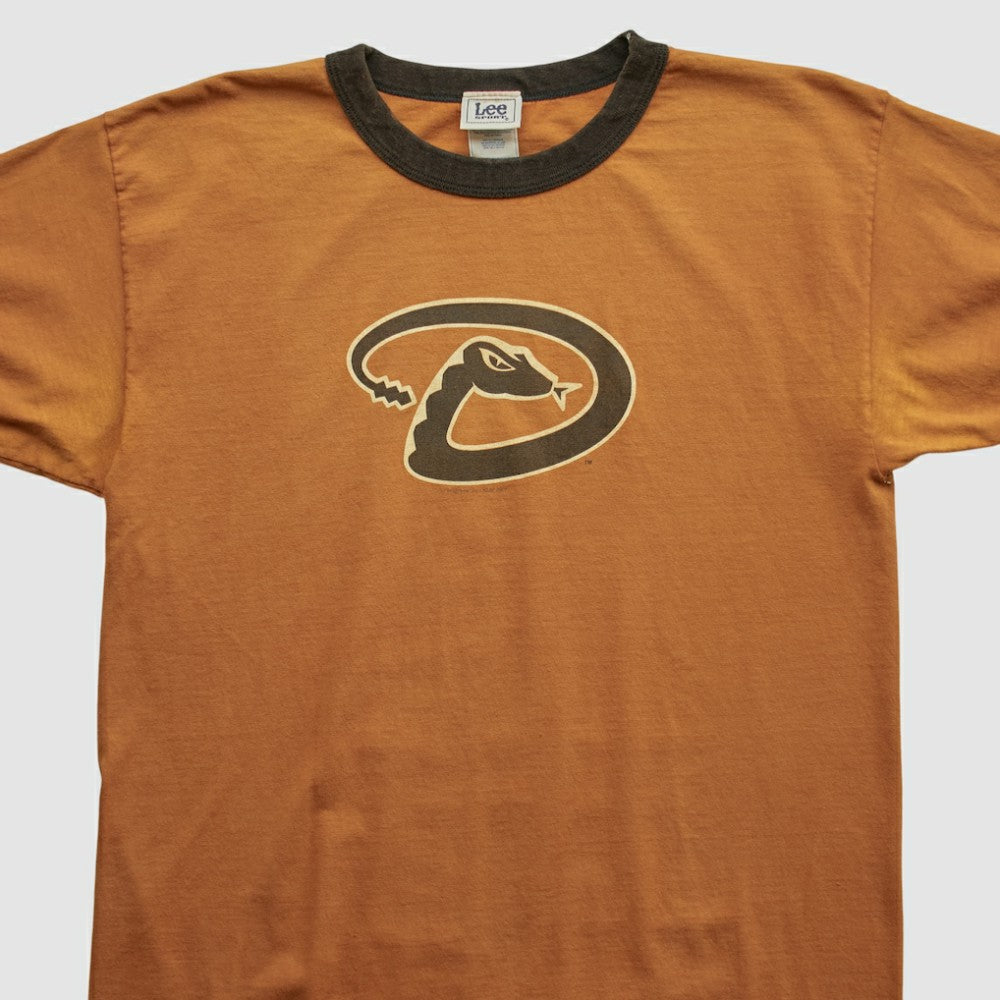 Arizona Diamondbacks Lee Apparel 2000s T-shirt - Orange Vintage
