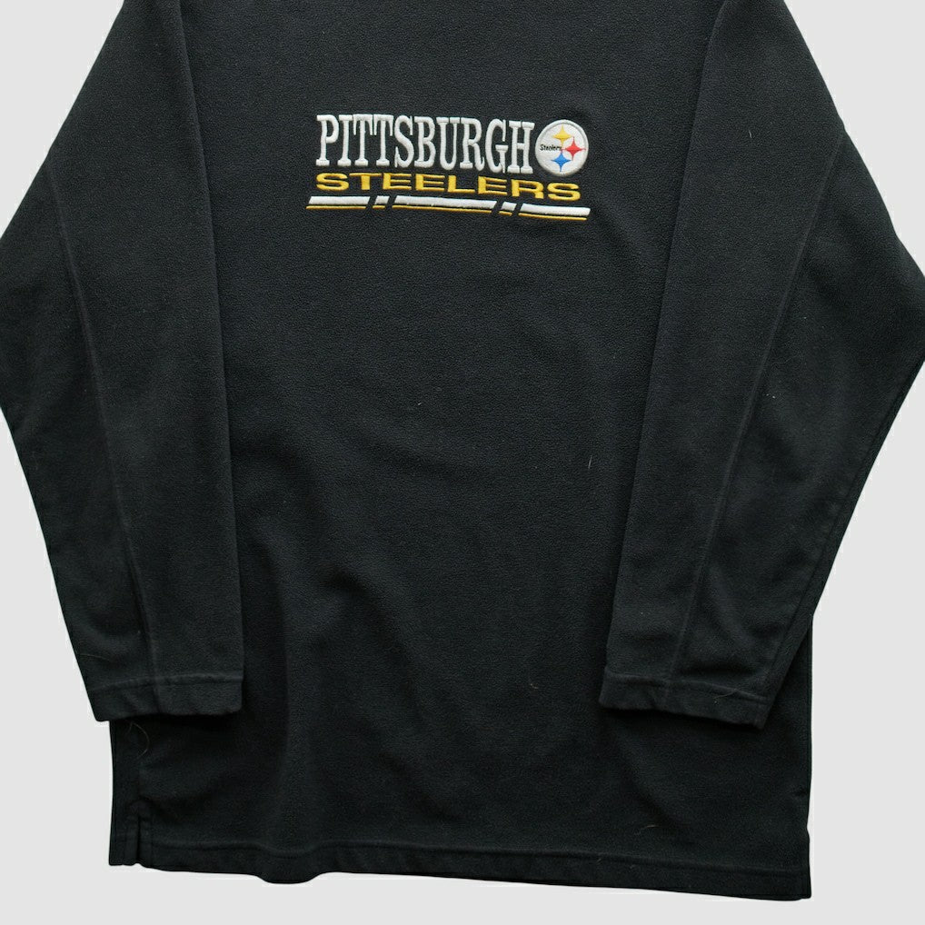 Pittsburgh Steelers NFL 2000s Pullover Sweatshirt - Black Vintage discount