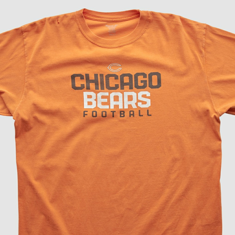 Chicago Bears Reebok 2000s Long Sleeve T-shirt - Orange Vintage on sale