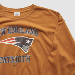 New England Patriots NFL 2000s Long Sleeve T-shirt - Brown Vintage online