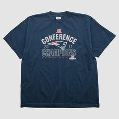 New England Patriots NFL 2011 T-shirt - Navy Vintage discount
