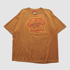 Kansas City Chiefs Reebok 2003 T-shirt - Brown Vintage outlet