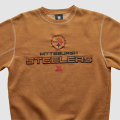 Pittsburgh Steelers Team Edition Apparel 2010s Pullover Sweatshirt - Brown Vintage outlet