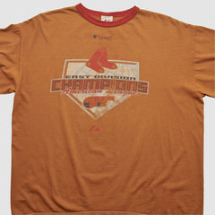 Boston Red Sox Majestic 2005 T-shirt - Orange Vintage