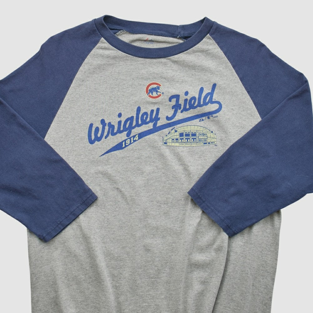 Chicago Cubs Majestic 2009 T-shirt - Heather Gray Vintage