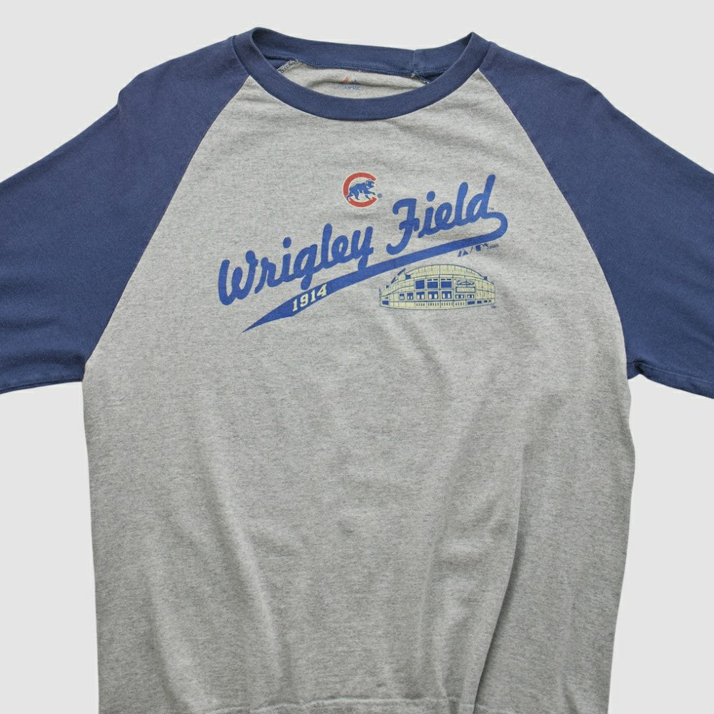Chicago Cubs Majestic 2009 T-shirt - Heather Gray Vintage