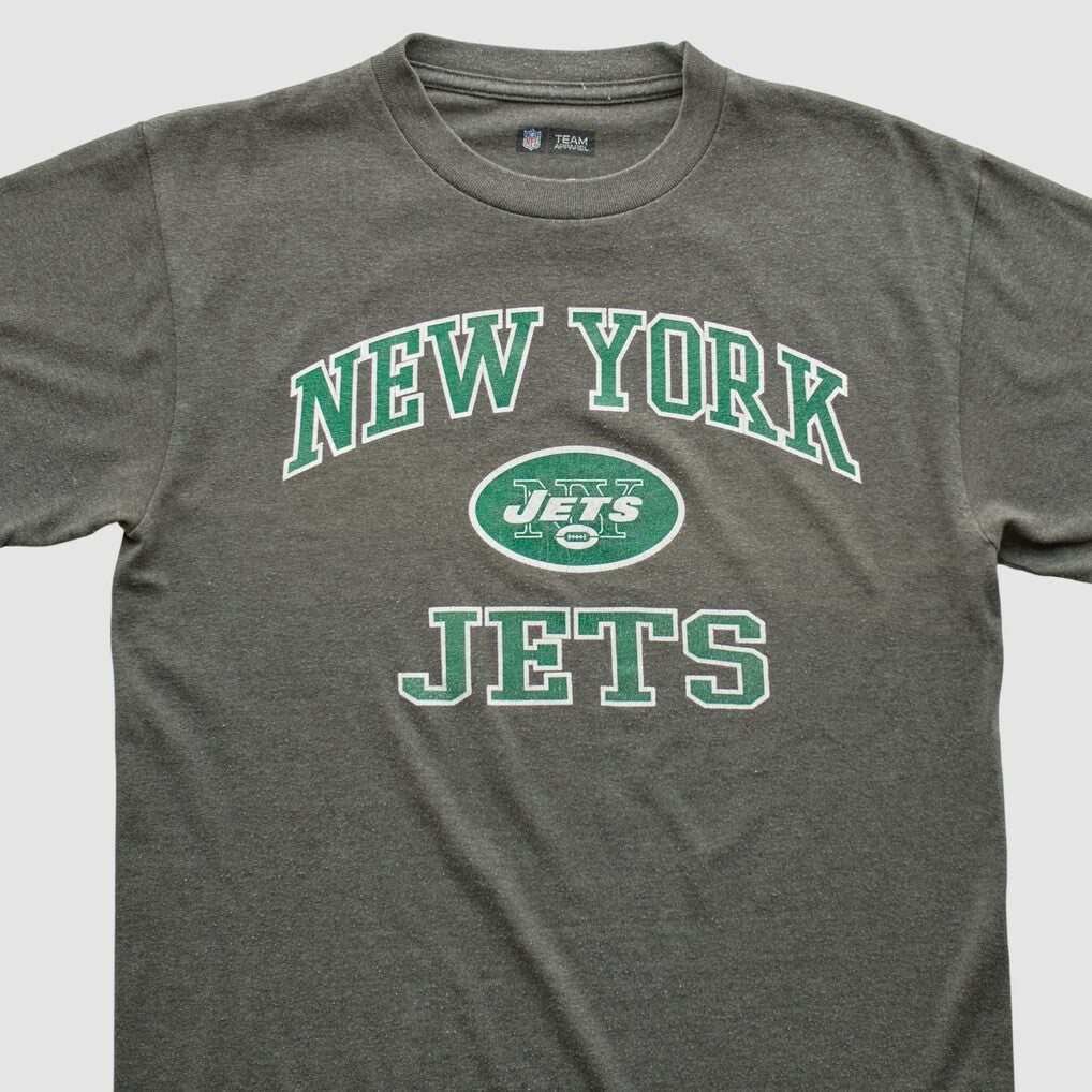New York Jets NFL 2010s T-shirt - Dark Heather Gray Vintage sale